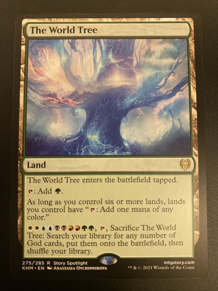 The World Tree #275/285 MTG Kaldheim Rare NM English | eBay