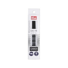 Strumpfstricknadel prym.ergonomics, Carbon 15cm