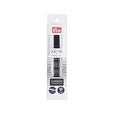 Strumpfstricknadel prym.ergonomics, Carbon 15cm