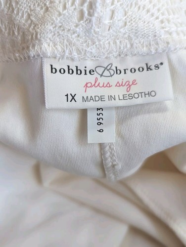 Bobbie Brooks A-line Belted Lace Skirt Size 1x In Beige - Picture 4 of 14