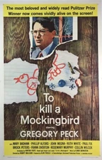 To Kill a Mockingbird Gregory Peck Movie Poster Print 17 X 12 Reproduction