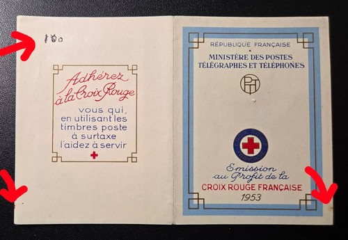 FRANCE - SCOTT# B282a - BOOKLET - MNH - CAT $85.00 (SEE COMMENTS BELOW) - Picture 2 of 2