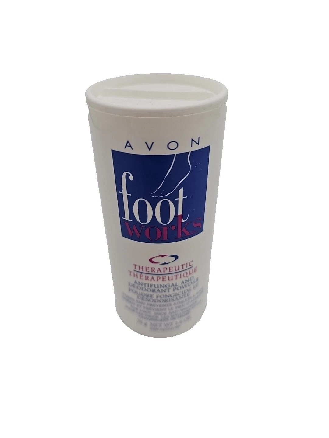 Cremas y tratamientos para pies Avon en polvo