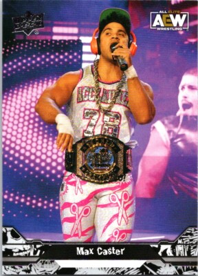 2023 Upper Deck AEW Max Caster #60