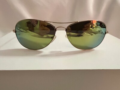 Sun Rays 2 Sunglasses DH315 With Gold Frames and Gold Polarized Lenses NEW