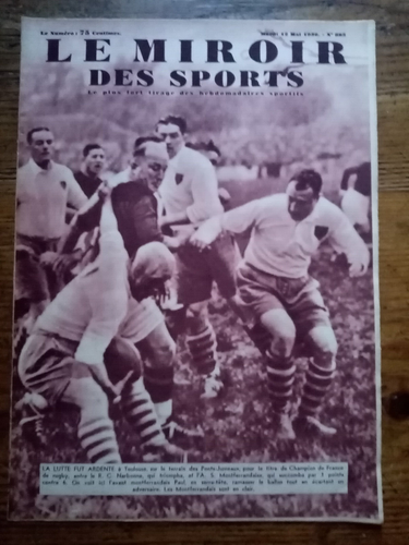 LE MIROIR DES SPORTS - N° 885 - 26 mai 1936 / Edmond Delfour