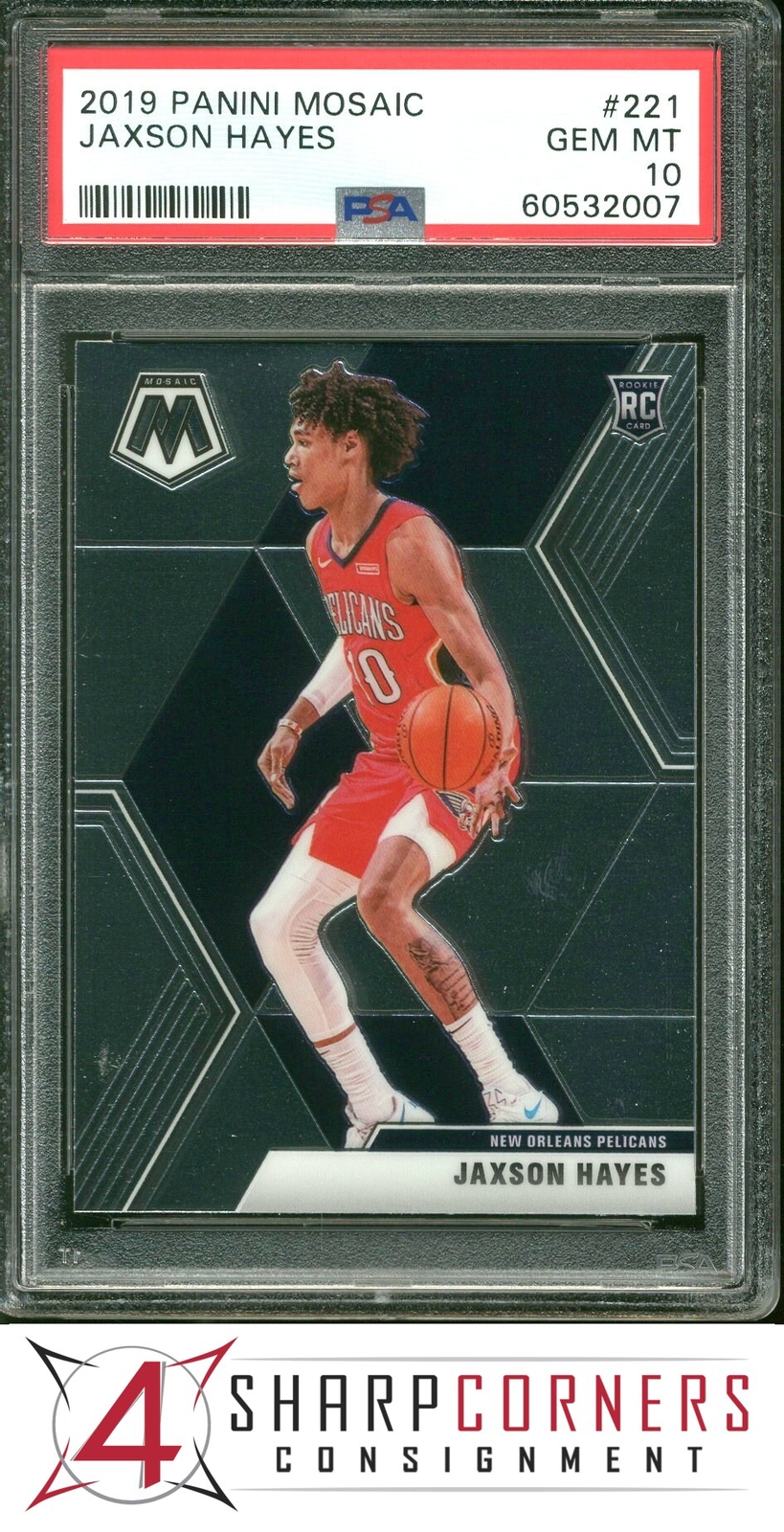 Jaxson Hayes 2019 Mosaic #221 Base Price Guide - Sports Card Investor