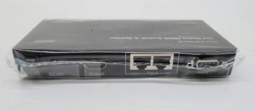 Monoprice 4x4 Matrix HDMI Switch & Splitter MHSS0404E/ No Adapter - Picture 3 of 6