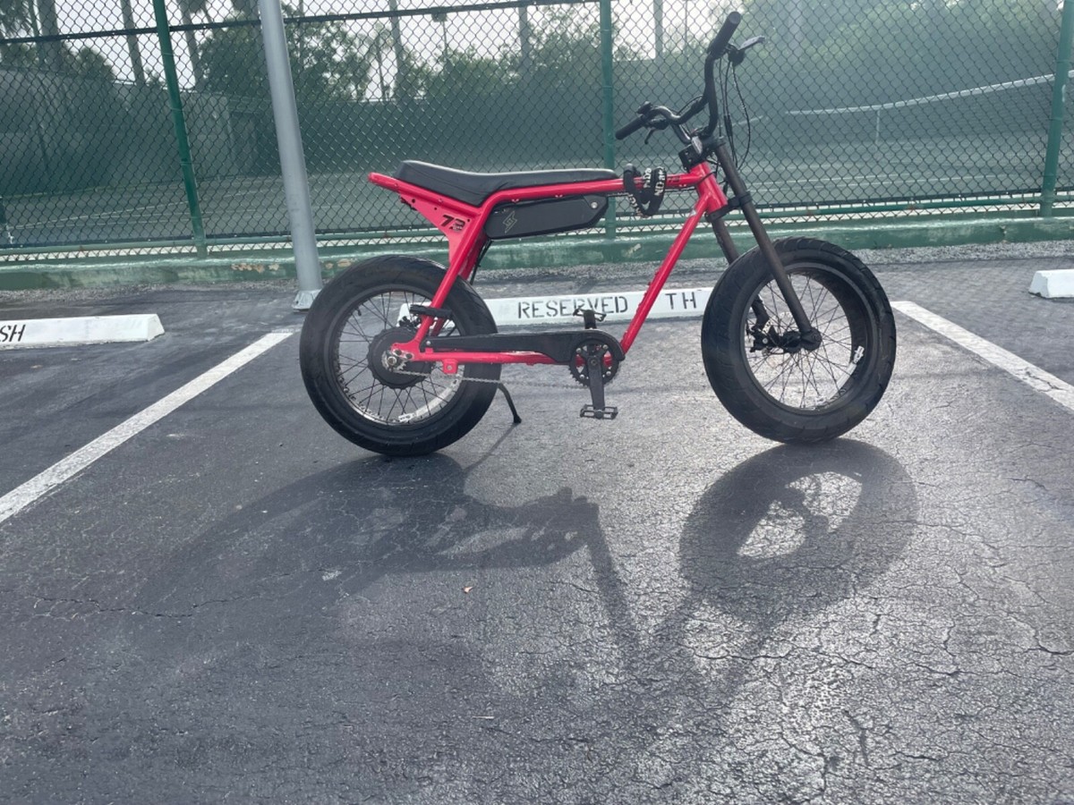 super 73 Zx, Red E-bike, Used in good condition. | eBay