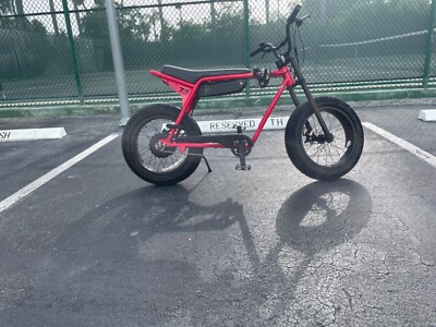 super 73 Zx, Red E-bike, Used in good condition. | eBay