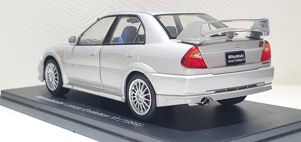 1/24 Hachette 1999 MITSUBISHI LANCER EVOLUTION VI EVO 6 Japan Ltd diecast model - Image 4 of 4