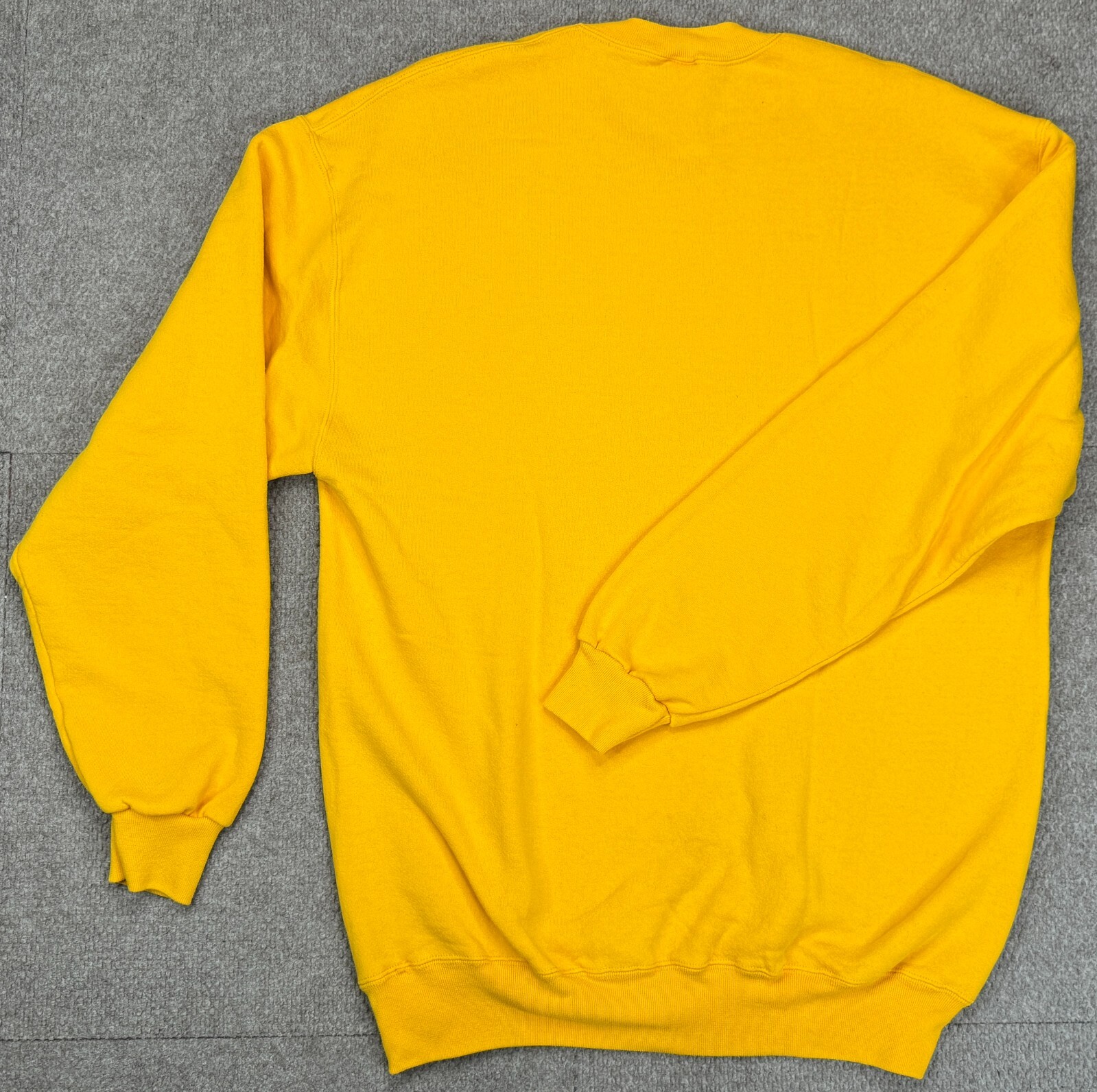 Russel Athletic Men's Vintage Yellow V Stitch Long Sleeve Sweatshirt Size XLT
