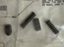 Foote Dana Spicer NOS Part # 3431 Detent Pin & Spring, 4 Piece Kit, Transmission