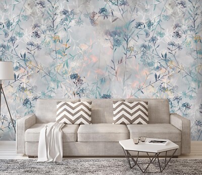 3D Branch Leaf ZHUA44695 Wallpaper Wall Murals Removable Self-adhesive Ann