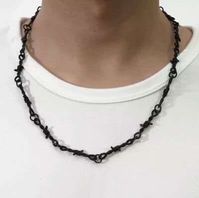 CHOKER Collana Stile Rosario Realizzata A Mano Con Filo Colore Arge - Foto 14