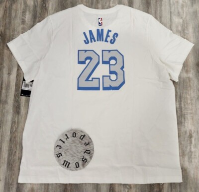 Nike LAKESHOW 23 LEBRON JAMES Tシャツ Sサイズ NWT LeBron James LA Lakers City Edition Nike Player S/S Tee T