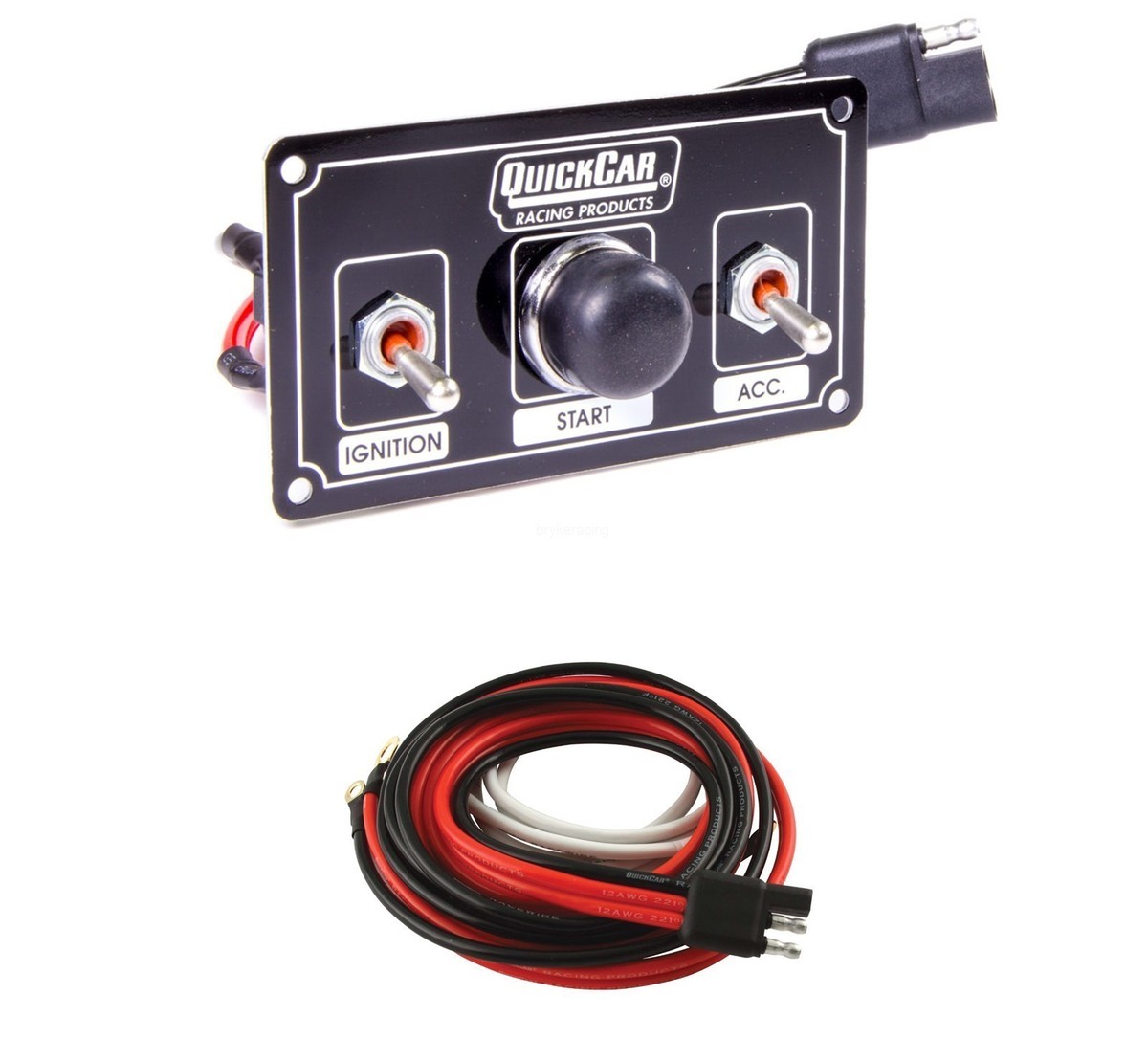 QuickCar Ignition Harness / Panel Black Modified QuickCar Ignition Harness / Panel Black Modified