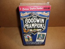 2012 Goodwin Champions 12 Pack Box Factory Sealed Great Cards Autos Memorabilia?