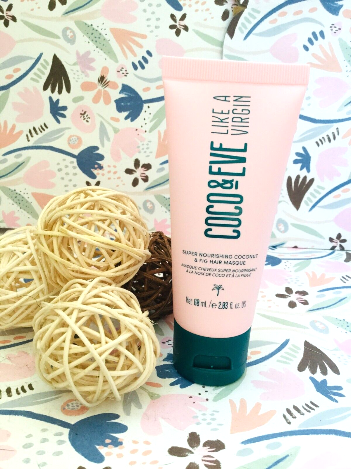 COCO & EVE🥥 Like A Virgin Super Nourishing Coconut & Fig Hair Masque 60ML NEW