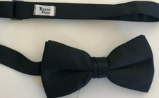 Tuxedo Park Black Adjustable Bow Tie