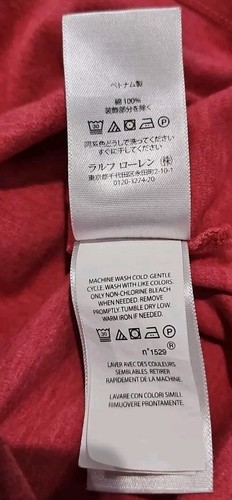Polo Ralph Lauren Custom Slim Fit Short-sleeve Polo Shirt Men's XL Red Preppy - Picture 16 of 21