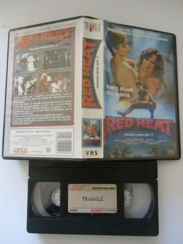 Chaleurs Rouge - Red Heat 2 de Thomas De Simone, VHS Triangle, Drame, RARE!!!! - Imagen 1 de 1