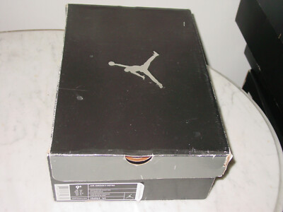 Nike Air Jordan Retro 3 White/Fire Red/Cement Grey Shoe Box Only