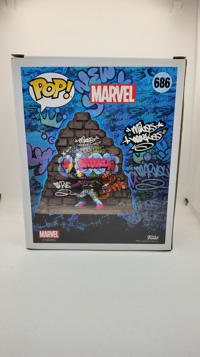 Funko POP Marvel Street Art Collection Miles Morales 686 NYCC 2020