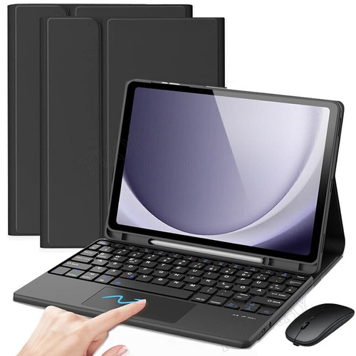 QWERTZ Tastatur Maus Schutz Hülle Für Samsung Galaxy Tab S10 S9 FE S9 S8 S7 11" - Bild 41 von 90