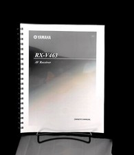 Yamaha RX-V463 AV Receiver Manual Instructions User Guide Reprint