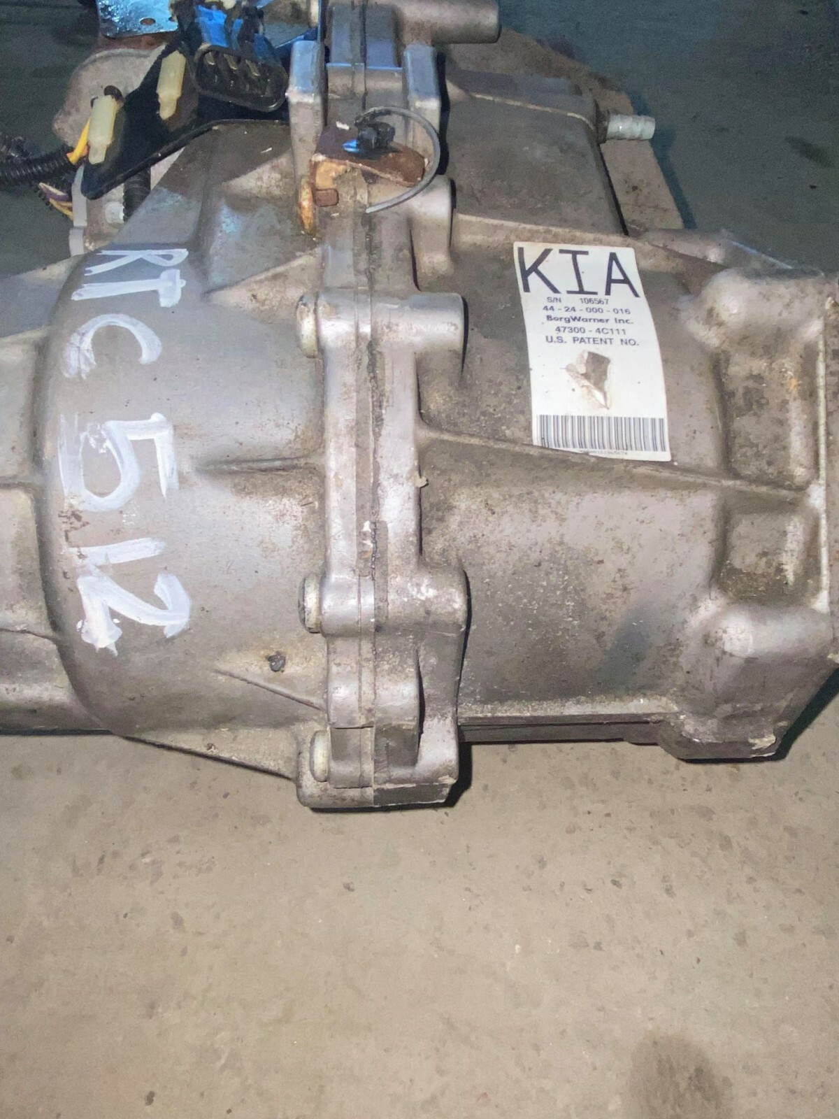 20052009 KIA SORENTO TRANSFER CASE AUTO AWD W/O TORQUE ON DEMAND