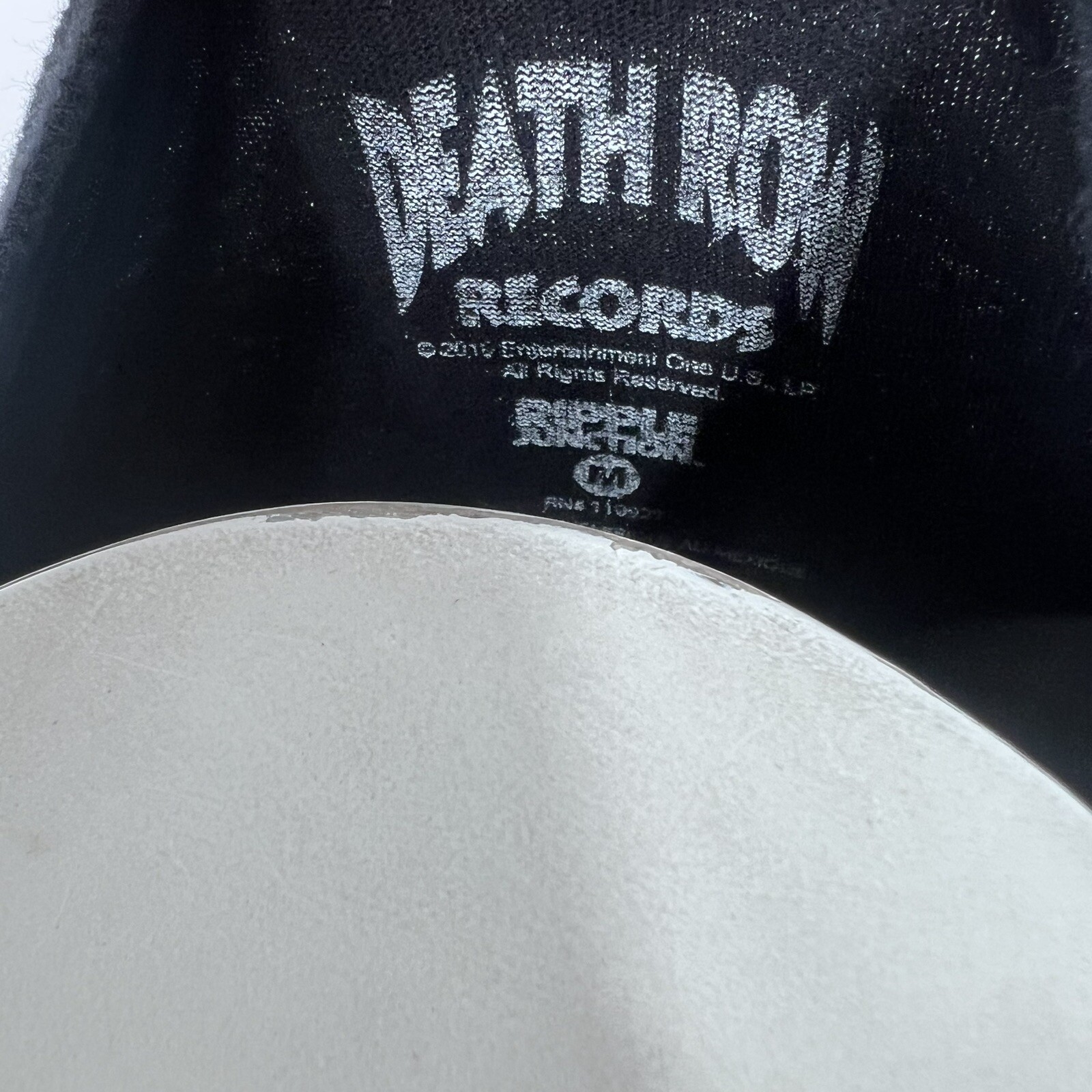 FILA Maglietta Death Row Records uomo M nera maniche corte rap Ripple Junction