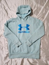 Girl's Youth Under Armour Cold Gear Loose Fit Pullover Hoodie Size Large