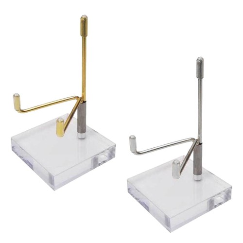 Lot De 4 Supports Pour Poupées – Présentoirs Réglables En PVC, Pour Exposer Figurines, Collection Ou Décoration