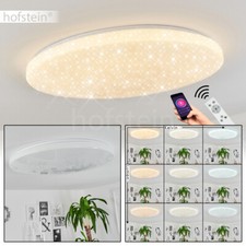 Wohn Schlaf Zimmer Beleuchtung dimmbare LED Decken Lampe Smart App Sternenhimmel