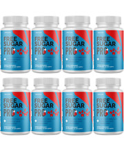 Free Sugar Pro   Support for Blood Health and Daily Well-Being - 8 Bottles