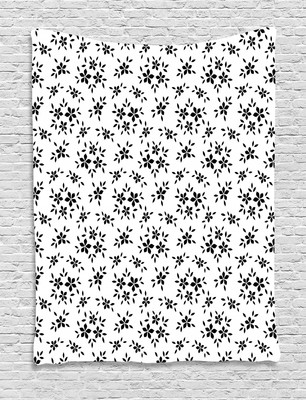Summer Flowers Tapestry Wall Hanging Decoration for Room 2 Sizes Ambesonne