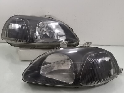 Stanley 033-6690 JDM 96-98 Honda Civic Ek3 Ek4 EK Head Lights 