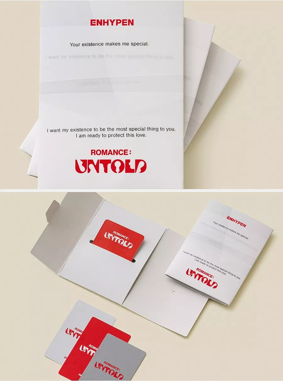 ENHYPEN ROMANCE : UNTOLD 2nd Full Album WEVERSE Ver/QR Card+ ENHYPEN ROMANCE : UNTOLD 2nd Full Album WEVERSE Ver/QR Card+