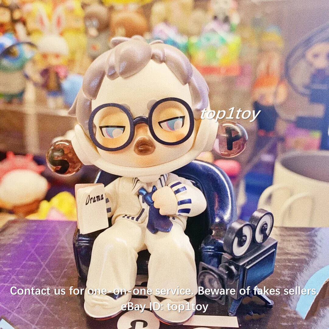 POP MART x SKULLPANDA Action Cut Cool Director Secret Mini