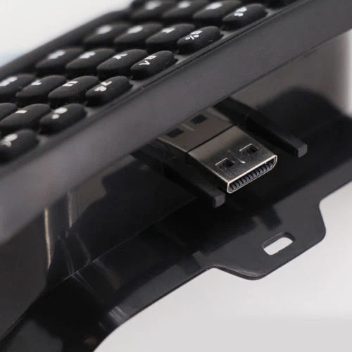 Ps4 Wireless Chatpad Message Keyboard + 2.4G Receiver For PS4 Pro Controller - Image 3 of 4