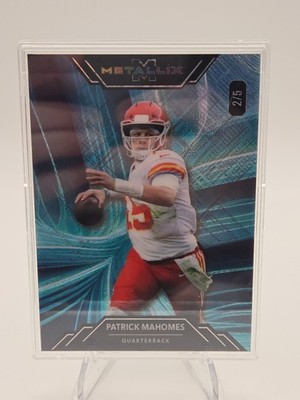 2025 Wild Card Metallix Patrick Mahomes # WML-PM Kansas City Chiefs /5