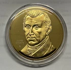 1973 FM STERLING SILVER 41 GRAM PROOF PRESIDENTIAL COIN = 1.2 OZ ASW = MONROE
