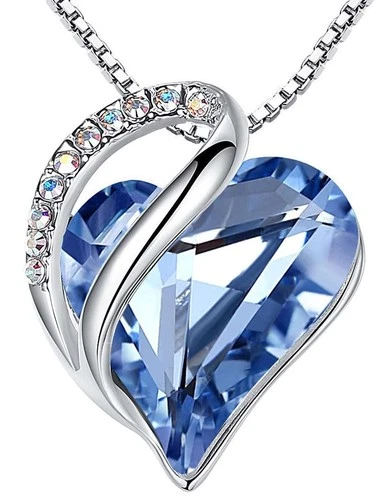 Leafael Gift Necklaces for Women Infinity Love Birthstone - product listing photo