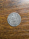 1889 Seated Liberty Dime 10c Circulated US Silver Coin