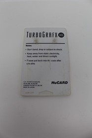 TurboGrafx-16 HuCard R-Type HuCard Only Tested Working