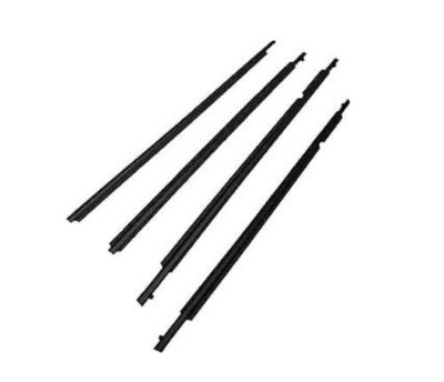 TOYOTA OEM SCION xB NCP31 04-06 FR & RR Türglas mit Leiste AUSSEN RH & LH Set