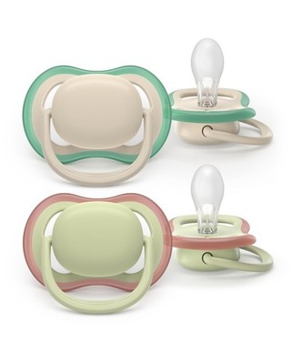 Philips Avent Schnuller ultra air 6 - 18 Monate olive & beige