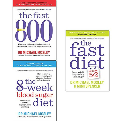 Michael mosley collection 3 books set (the fast 800, 8-week blo | Michael Mosley