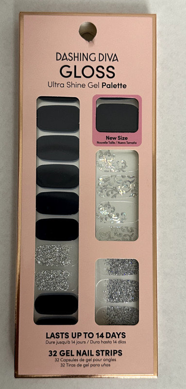 NEW! Dashing Diva Gloss Ultra Shine Gel Nail Strips-City Nights